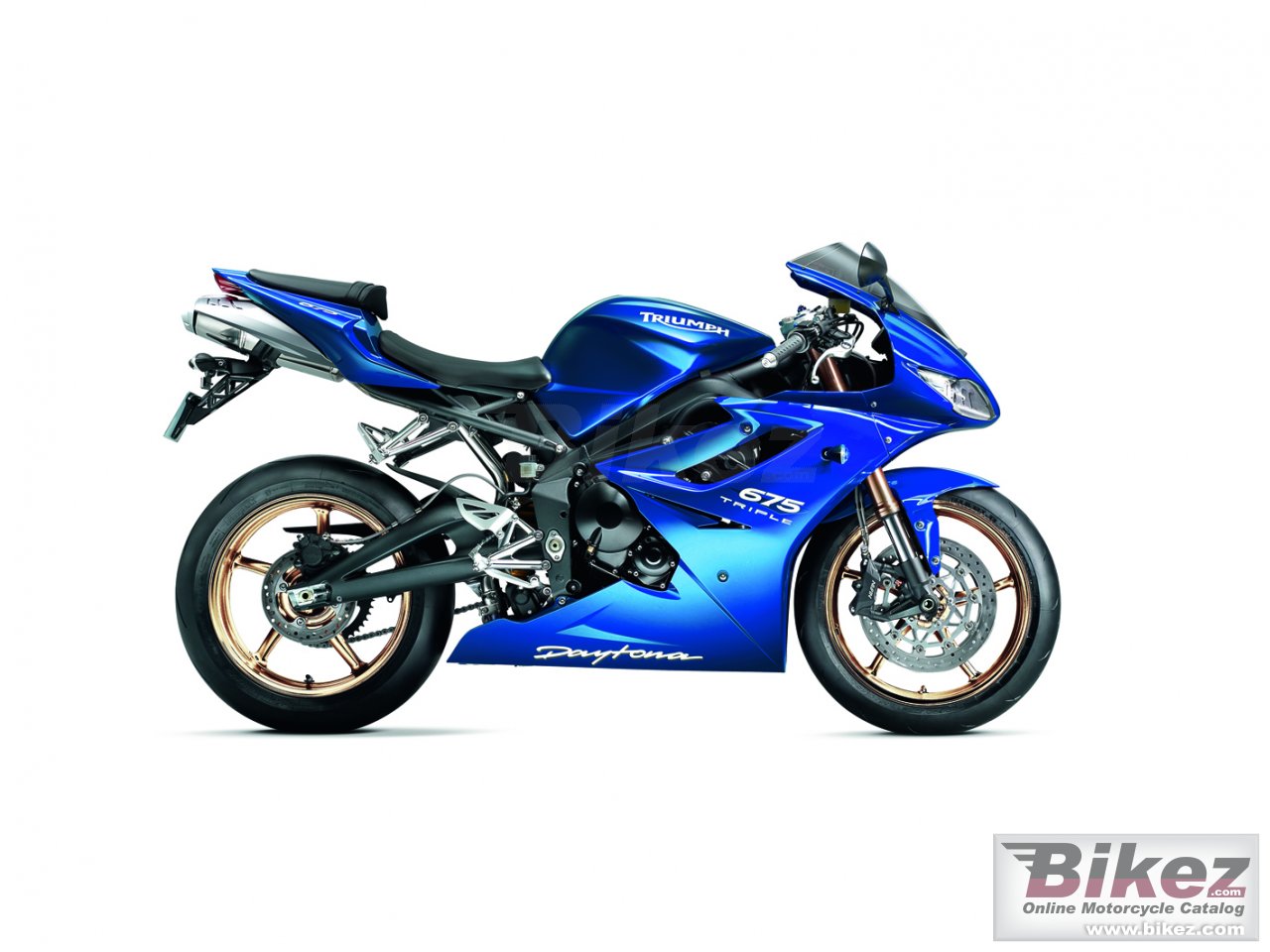 Big Triumph daytona 675 picture and wallpaper from Bikez.com